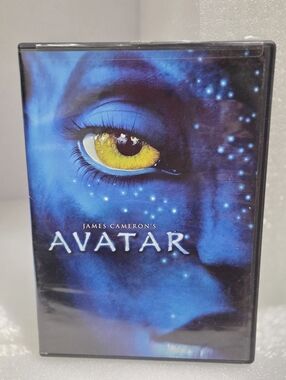 James Cameron's AVATAR DVD — Return To PANDORA. Blue Cover with Yellow Eye